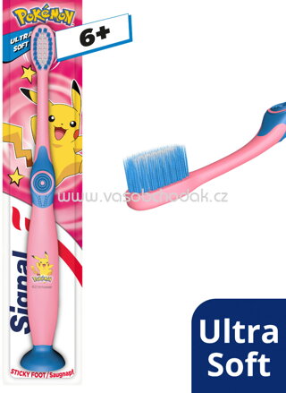 Signal Zahnbürste Kinder Junior ultra soft, 6-16 Jahre, rosa, 1 St