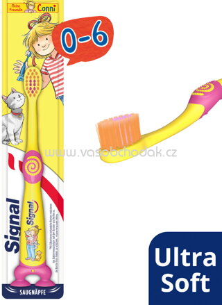 Signal Zahnbürste Kinder Milchzahn, Ultra soft, 0-6 Jahre, 1 St