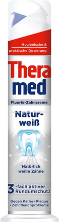 Theramed Zahnpasta NaturWeiß Spender, 100 ml