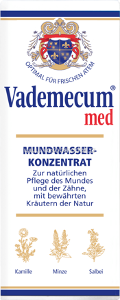 Vademecum med Mundwasser Konzentrat, 75 ml