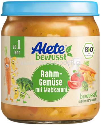 Alete Rahmgemüse mit Makkaroni, ab 1 Jahr, 250g