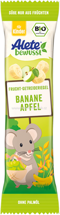 Alete Getreideriegel Banane Apfel, ab 1 Jahr, 25g