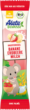 Alete Knusperriegel Banane Erdbeere-Milch, ab 1 Jahr, 25g