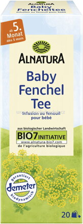 Alnatura Baby-Fencheltee, nach dem 5. Monat, 35g