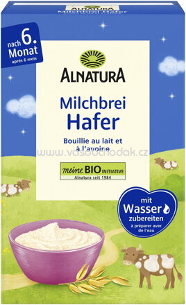 Alnatura Milchbrei Hafer, ab 6. Monat, 250g