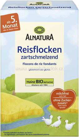 Alnatura Reisflocken zartschmelzend, ab 5. Monat, 250g