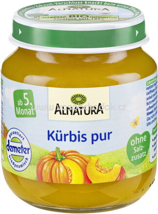 Alnatura Kürbis pur, nach dem 5. Monat, 125g