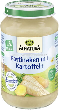 Alnatura Pastinaken mit Kartoffeln, nach dem 5. Monat, 190g