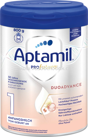 Aptamil Anfangsmilch 1 Profutura Duo Advance von Geburt an, 800g