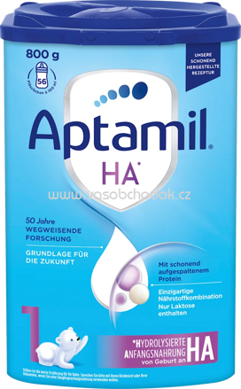Aptamil Anfangsmilch HA1 von Geburt an, 800g