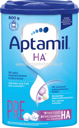 Aptamil Anfangsmilch Pre HA von Geburt an, 800g