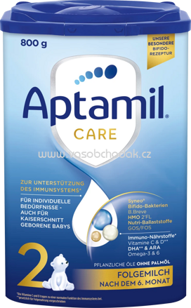 Aptamil Folgemilch 2 Care, nach dem 6. Monat, 800g