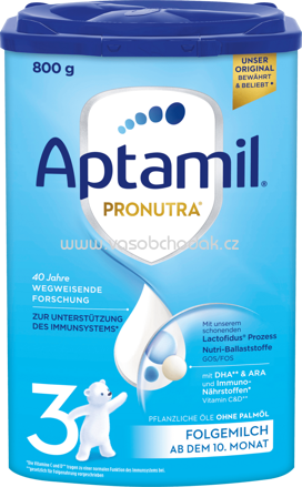Aptamil Pronutra Folgemilch 3, ab dem 10. Monat, 800g