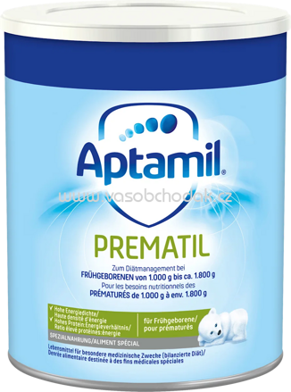 Aptamil Spezialnahrung Frühgeborene Prematil von Geburt an, 400g