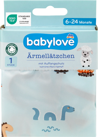 Babylove Ärmellätzchen blau, 1 St