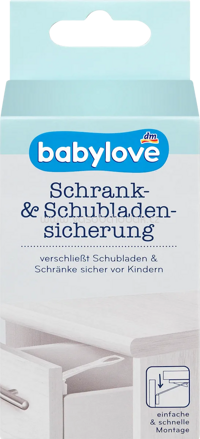 Babylove Schrank- und Schubladensicherung, 3 St