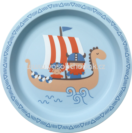 Babylove Teller aus Polypropylen blau, 1 St
