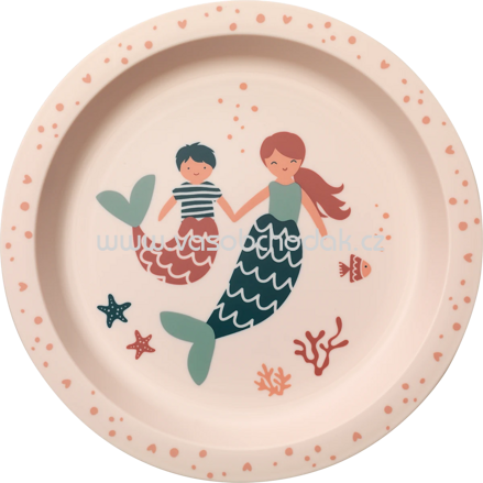 Babylove Teller aus Polypropylen rosa, 1 St