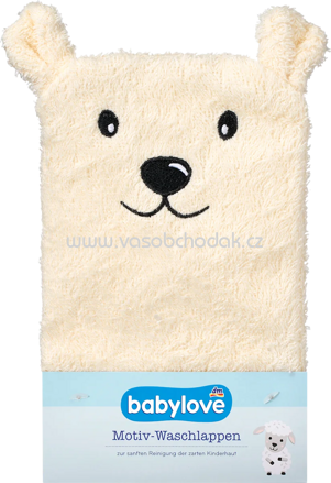 Babylove Waschlappen Eisbär, 1 St