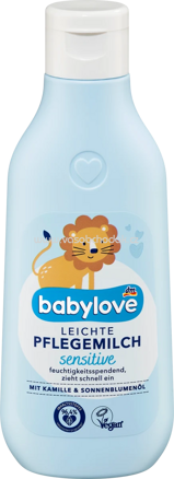 Babylove Baby Pflegemilch leicht, sensitive, 250 ml