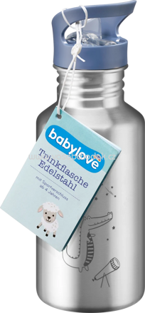 Babylove Trinkflasche Kinder Edelstahl, 500 ml, 1 St