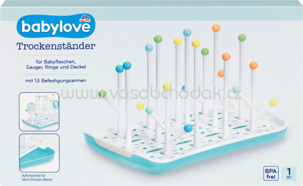 Babylove Trockenständer für Flaschen, 1 St