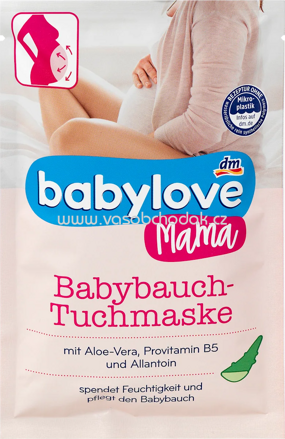 babylove Mama Babybauch Tuchmaske, 1 St