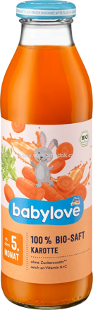 Babylove Bio Saft Karotte, nach dem 5. Monat, 500 ml