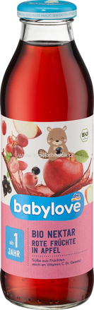 Babylove Nektar Rote Früchte in Apfel, ab 1 Jahr, 500 ml