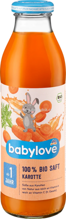 Babylove Bio Saft Karotte, nach dem 5. Monat, 500 ml