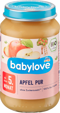 Babylove Apfel pur, nach dem 5. Monat, 190g