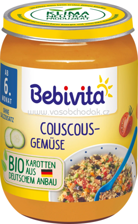 Bebivita Couscous Gemüse, ab dem 6. Monat, 190g