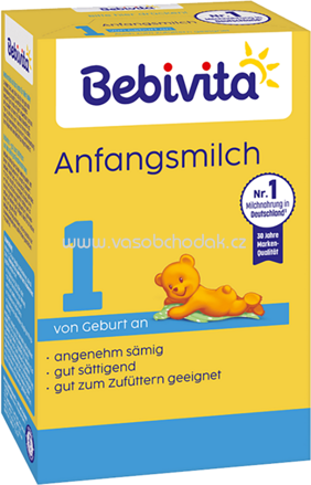 Bebivita Anfangsmilch 1, von Geburt an, 500g