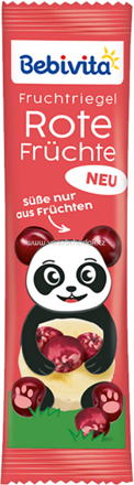 Bebivita Fruchtriegel Rote Früchte, ab 12. Monat, 25g
