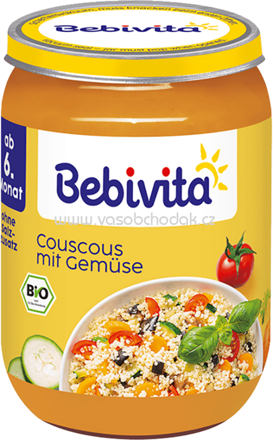 Bebivita Couscous mit Gemüse, ab dem 6. Monat, 190g