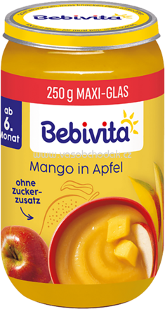 Bebivita Mango in Apfel, ab dem 6. Monat, 250g