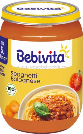Bebivita Spaghetti Bolognese, ab dem 5. Monat, 190g