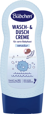 Bübchen Baby Wasch- & Duschcreme sensitiv, 230 ml