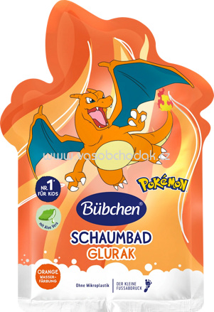 Bübchen Schaumbad Glurak Feuerwirbel Pokémon, 40 ml