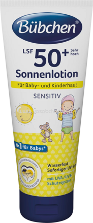 Bübchen Sonnenlotion Sensitiv LSF 50+, 100 ml