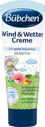 Bübchen Wind und Wetter Creme Sensitiv, 75 ml