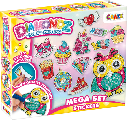 CRAZE Diamondz Stickers Set, 1 St