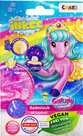 CRAZE Kinder Badezusatz Badestaub Galupy Mermaid, 1 St
