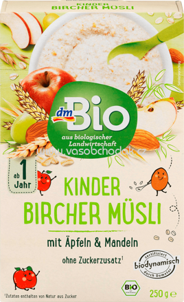 dmBio Kinder Bircher Müsli, ab 12. Monat, 250g