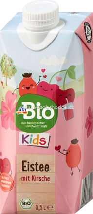 dmBio Eistee Kirsche, LE, 500 ml