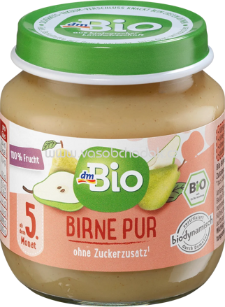 dmBio Birne pur, nach dem 5. Monat, 125g