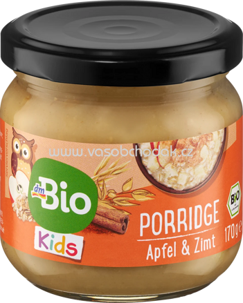 dmBio Porridge Apfel & Zimt, ab 3 Jahren, 170g