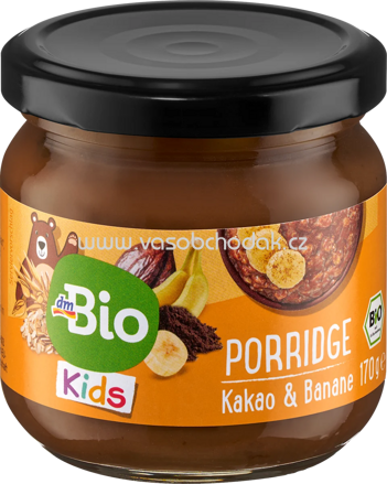 dmBio Porridge Kakao & Banane, ab 3 Jahren, 170g
