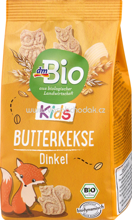 dmBio Kinder Dinkel Butterkekse, ab 3 Jahren, 125g