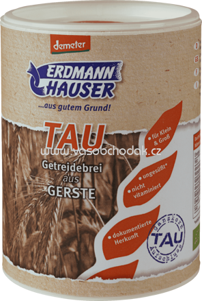 ErdmannHAUSER Getreidebrei Tau Gerste, ab 5.Monat, 450g